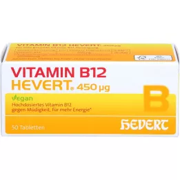 VITAMIN B12 HEVERT 450 μg comprimidos, 50 unid
