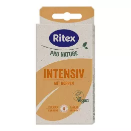 RITEX PRO NATURE INTENSIV Preservativos veganos, 8 unidades