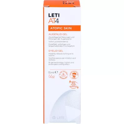 LETI AT4 Gel para as Pálpebras, 15 ml