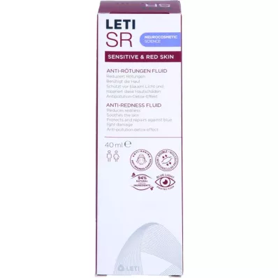 LETI SR Fluido anti-vermelhidão, 40 ml