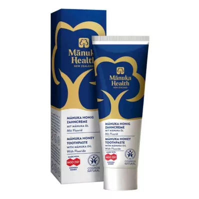 MANUKA HEALTH Pasta de dentes de mel com flúor, 75 ml