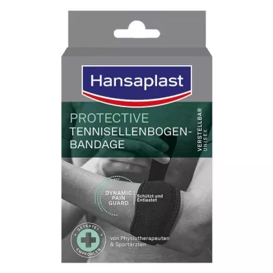 Atadura de cotovelo de tenista Hansaplast ajustável, 1 peça Atadura de cotovelo de tenista Hansaplast ajustável, 1 peça