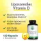GREEN NATURALS Cápsulas de dose elevada de vitamina D3 lipossómica, 120 unidades