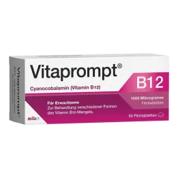 VITAPROMPT Comprimidos revestidos por película de 1000 microgramas, 50 unidades
