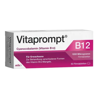 VITAPROMPT Comprimidos revestidos por película de 1000 microgramas, 50 unidades