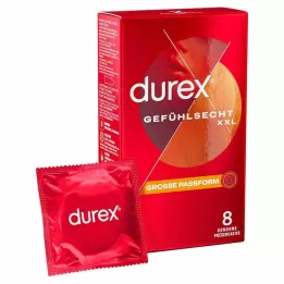 DUREX Sensitive XXL Preservativos, 8 unid