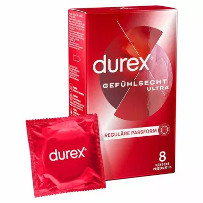 preservativos durex® Feel-real Ultra, 8 unidades