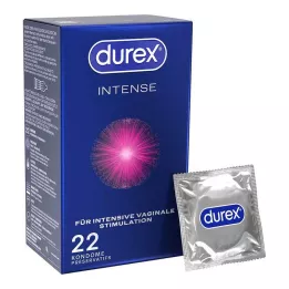DUREX Preservativos Intense, 22 unidades