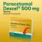 Paracetamol Dexcel 500 mg comprimidos, 20 unidades