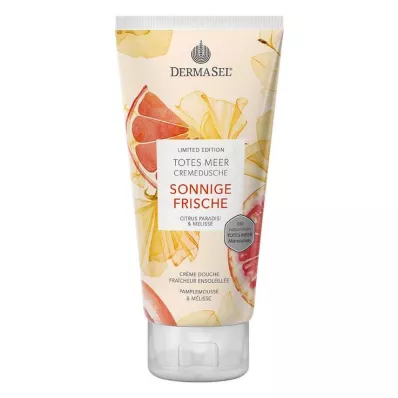 DERMASEL Creme de duche do Mar Morto, frescura solar, 200 ml DERMASEL Creme de duche do Mar Morto, frescura solar, 200 ml