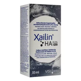 XAILIN HA 0,2% Plus colírio, 10 ml