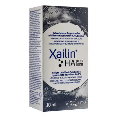 Xailin HA colírio 0,2% Plus, 10 ml Xailin HA colírio 0,2% Plus, 10 ml