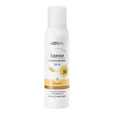 SONNE SCHUTZ &amp; Spray bronzeador LSF 30, 150 ml