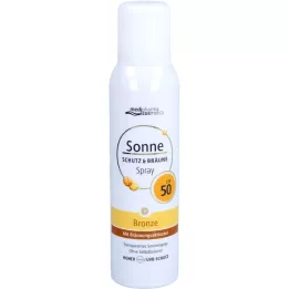 SONNE SCHUTZ &amp; Spray bronzeador LSF 50, 150 ml