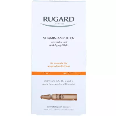 RUGARD Ampolas de vitaminas, 7X2 ml