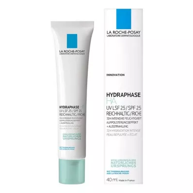 La Roche Posay Hydraphase HA UV creme rico LSF 25, 40 ml La Roche Posay Hydraphase HA UV creme rico LSF 25, 40 ml