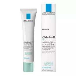 ROCHE-POSAY Hydraphase HA UV Creme ligeiro LSF 25, 40 ml