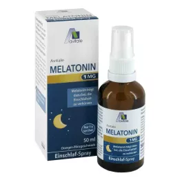 MELATONIN 1 mg de spray para dormir, 50 ml