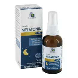 MELATONIN 1 mg de spray para dormir, 50 ml