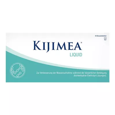 KIJIMEA Comprimidos efervescentes líquidos, 40 unidades KIJIMEA Comprimidos efervescentes líquidos, 40 unidades