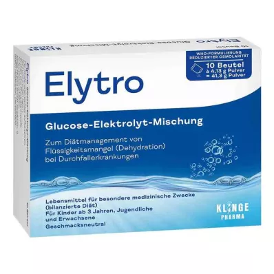 ELYTRO Pó para solução oral, 10 unidades
