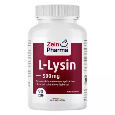 L-LYSIN 500 mg cápsulas, 90 pcs