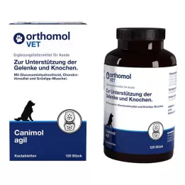 ORTHOMOL VET Canimol agil comprimidos mastigáveis para cães, 120 unidades