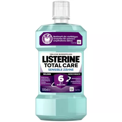 LISTERINE Colutório para dentes sensíveis Total Care, 500 ml